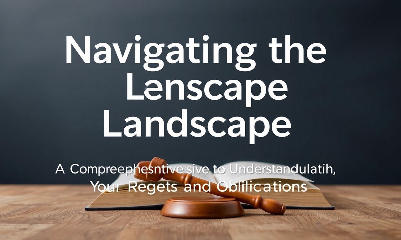 Navigating the Legal Landscape: A Comprehensive Guide to Understanding Your Rights and Responsibilities