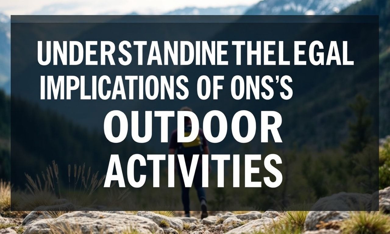 Understanding the Legal Implications of Outdoor Activities: A Comprehensive Guide