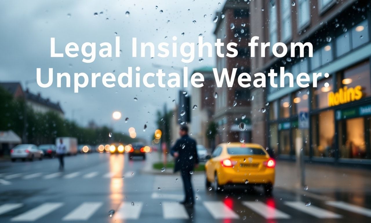 Legal Lessons from Unexpected Weather: Staying Dry in Wolfsburg